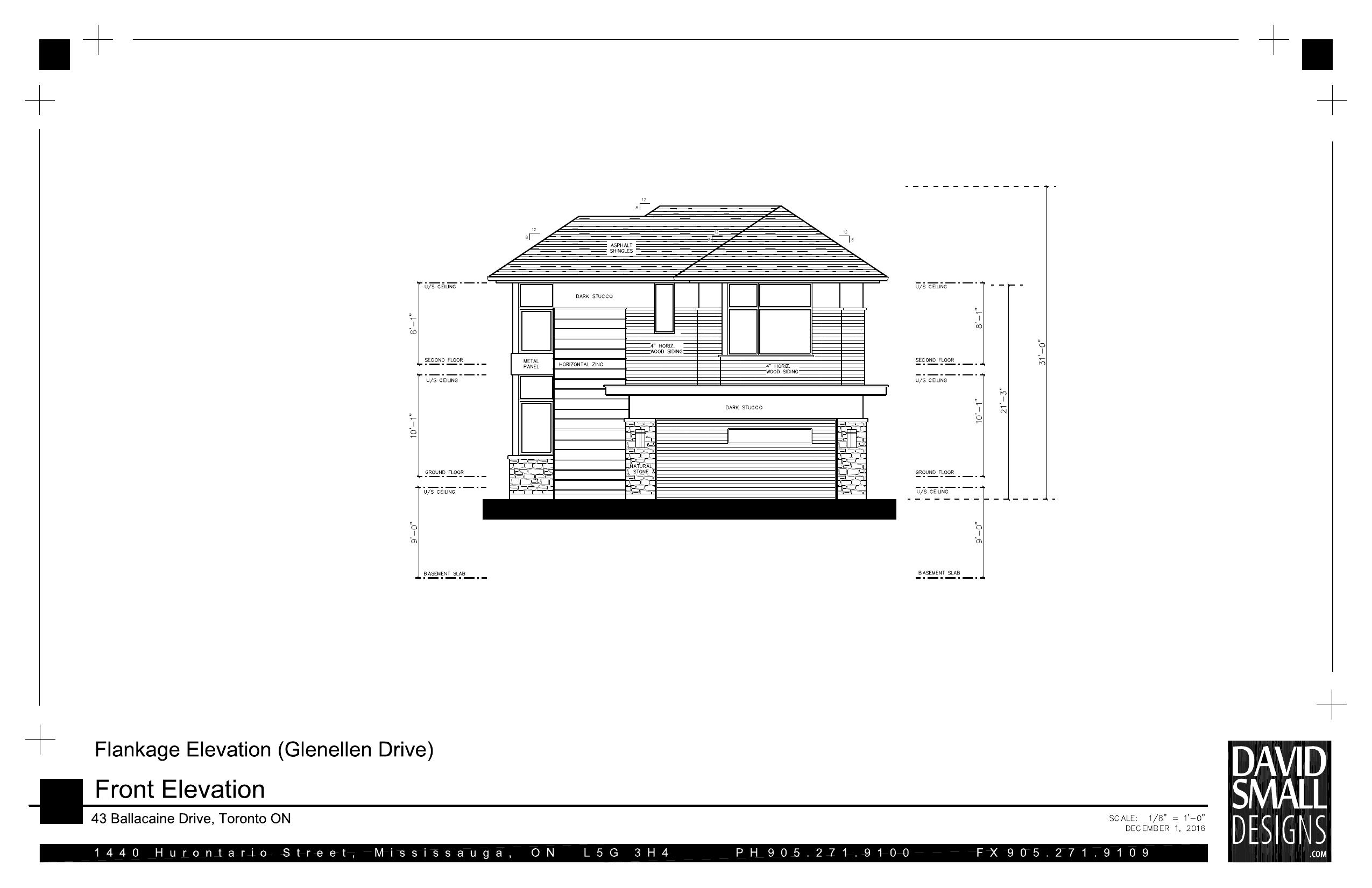 Front Elevation — floor plan