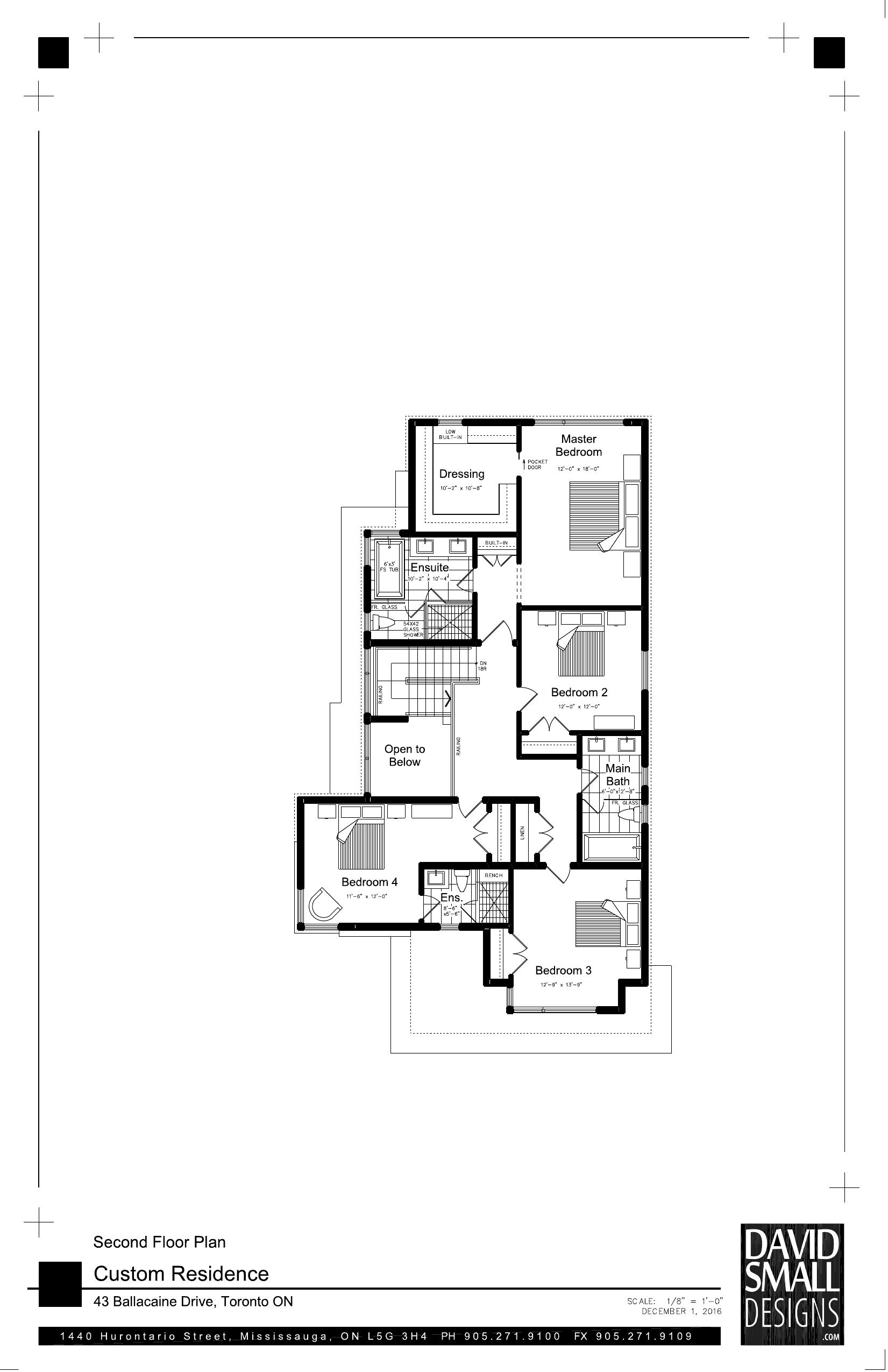 Second Floor — floor plan